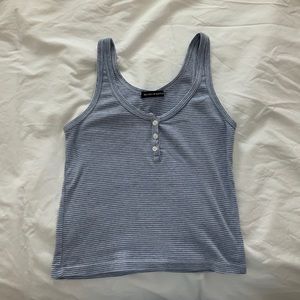 RARE Brandy Melville button down tank top